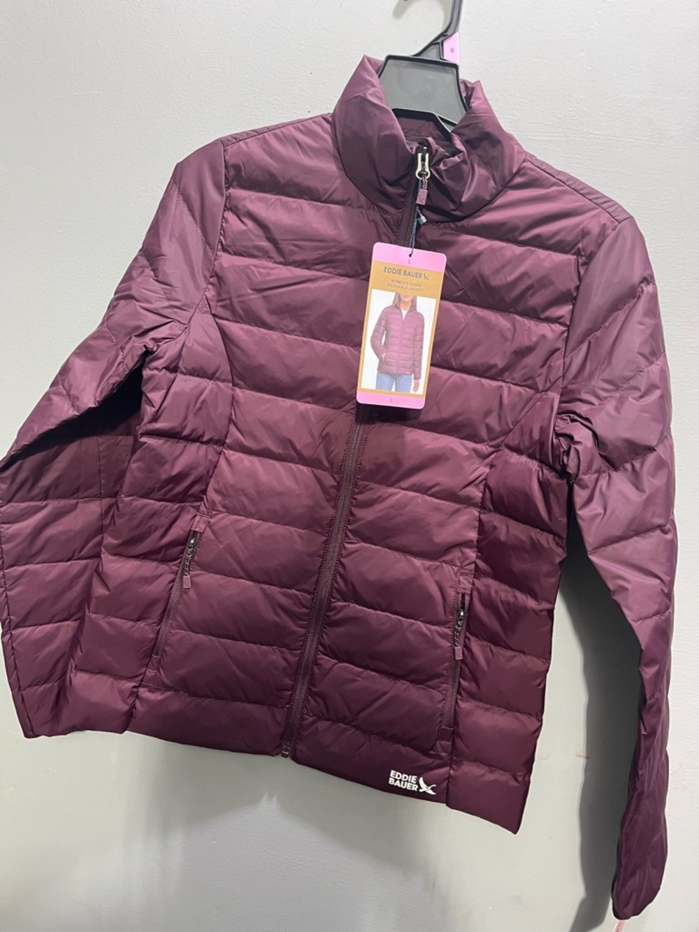 Eddie Bauer Women's Plum Quilted Puffer Jacket